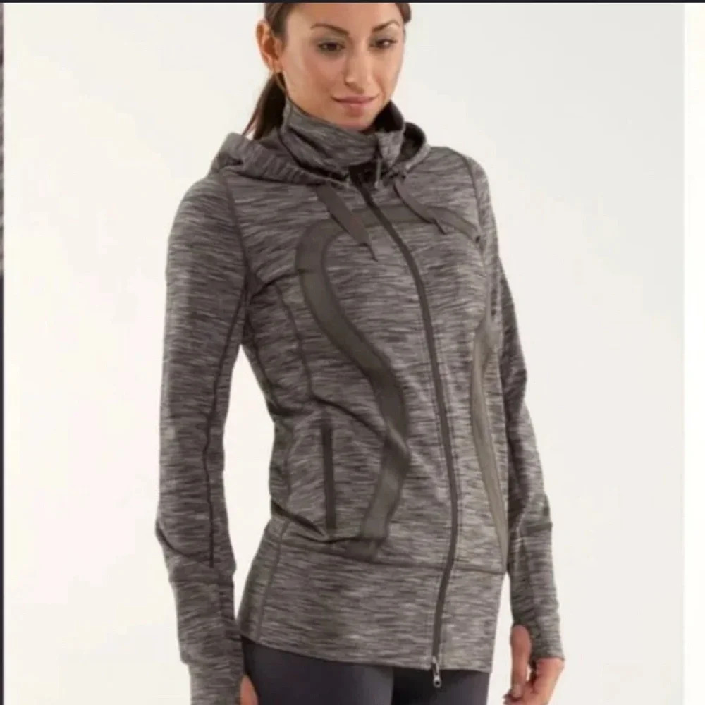 Lululemon Stride Jacket Wren Space Dye / Wren like new